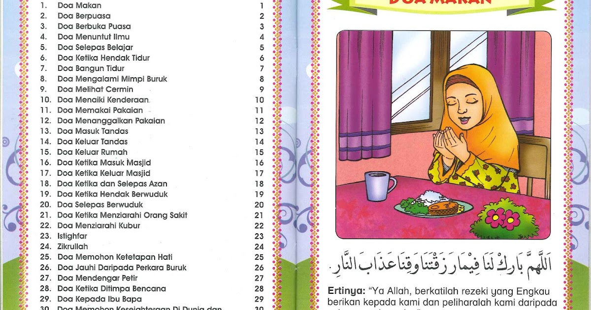 Doa Makan In English / Lengkap] Doa Sebelum Makan: Arab, Latin dan