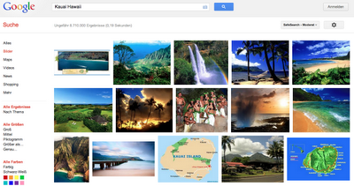 Google Bilder - die Bildersuche zur Urlaubsplanung nutzen