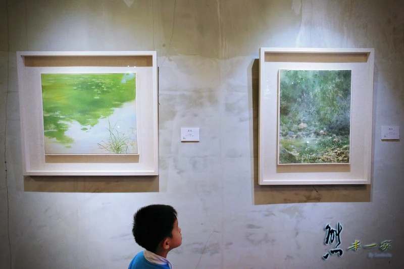 庶民美術館|吳冠德畫展|三峽老街藝文景點