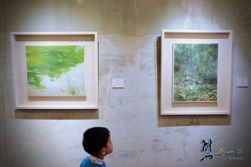 庶民美術館|吳冠德畫展|三峽老街藝文景點