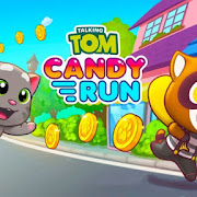 Talking Tom Candy Run MOD APK v1.1.1.112 for Android HACK Unlimited Money Terbaru 2018