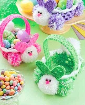 Easter Baskets Crochet Pattern
