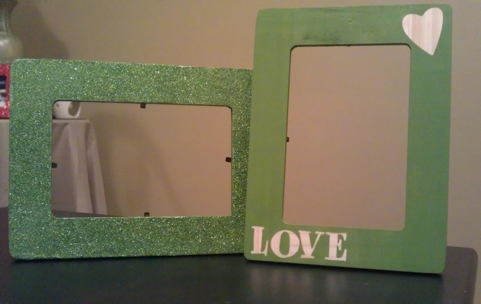 Monica's Creative Crafts Decorative Glitter Frames