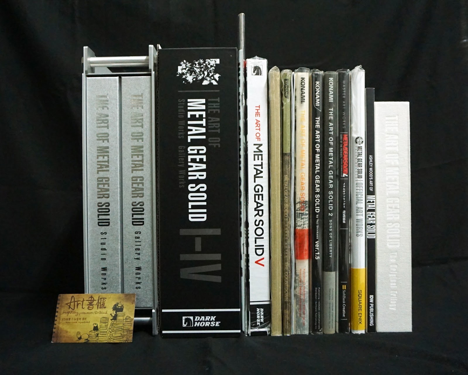 ART書櫃Book Review: The Art of Metal Gear Solid I-IV Studio Works