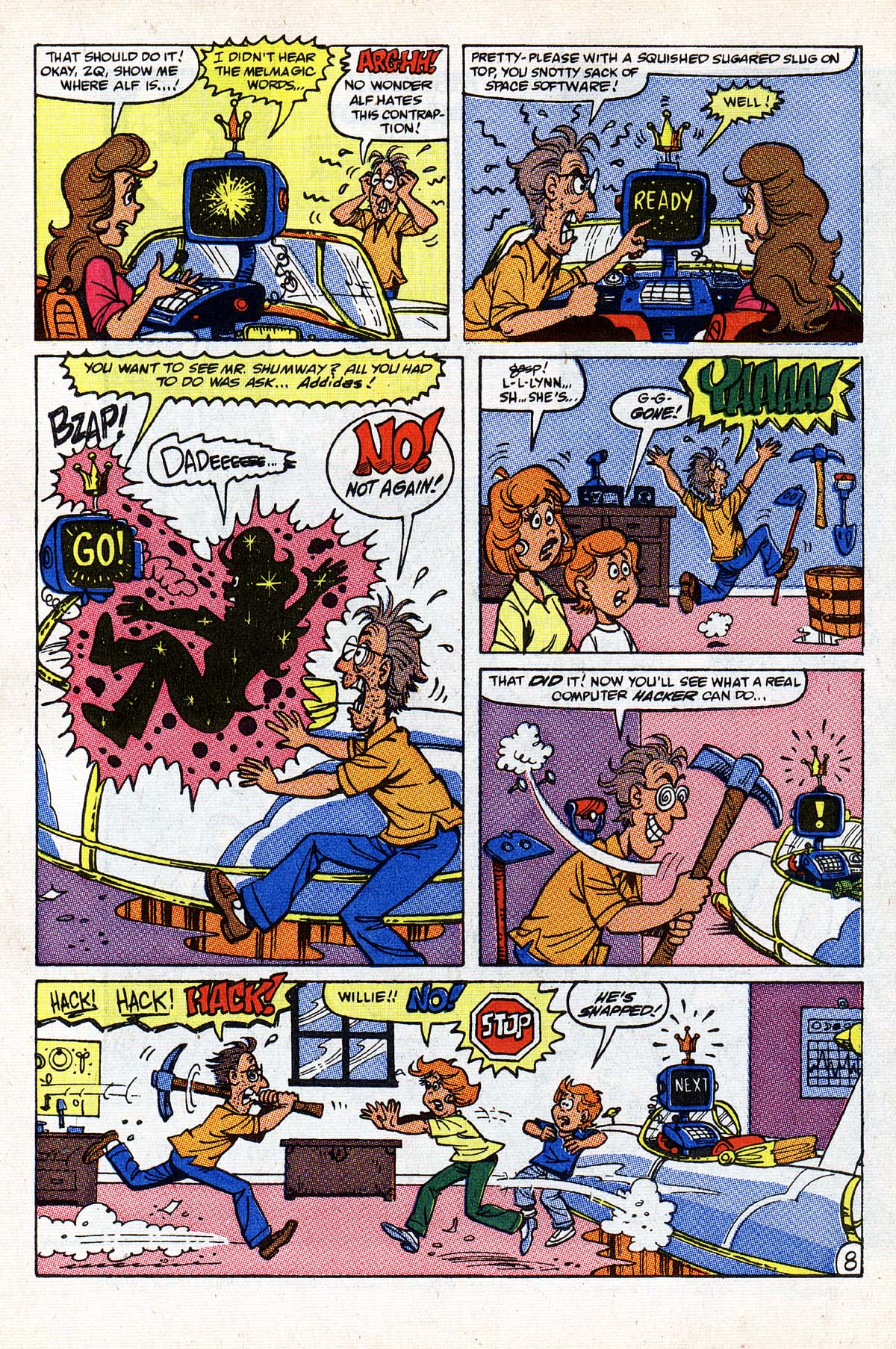 Read online ALF comic -  Issue #23 - 9