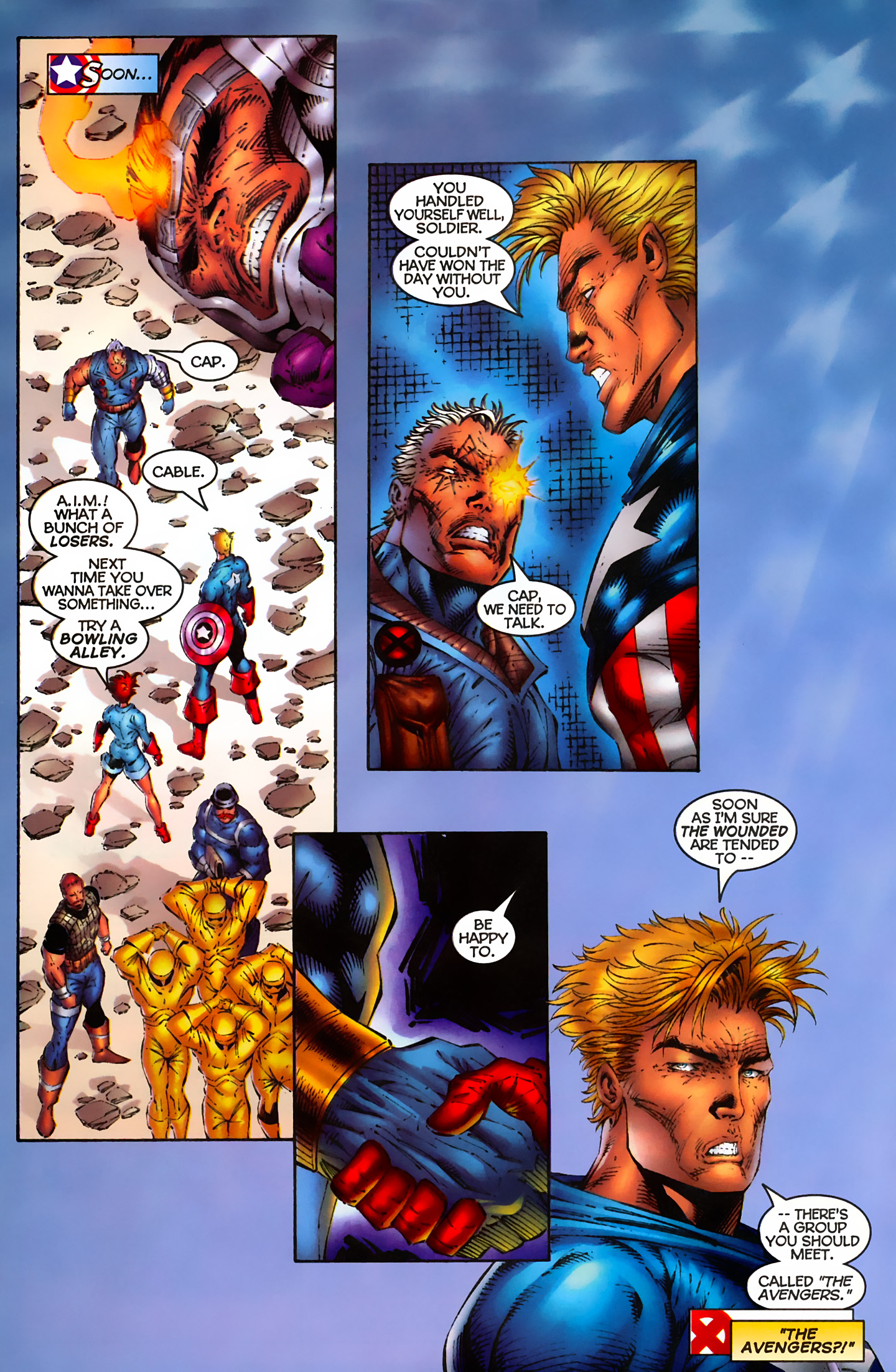 Read online Captain America (1996) comic -  Issue #6 - 16