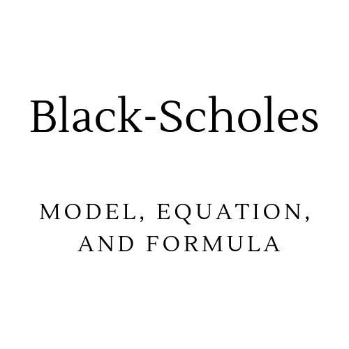 ブラック・ショールズモデル、ブラック・ショールズ方程式、ブラック・ショールズ式の違いについてMonte Carlo Note