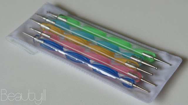 2. 5pcs Nail Art Dotting Pen Set - wide 6
