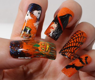 Halloween claws - Artsy Wednesday | Nail Art