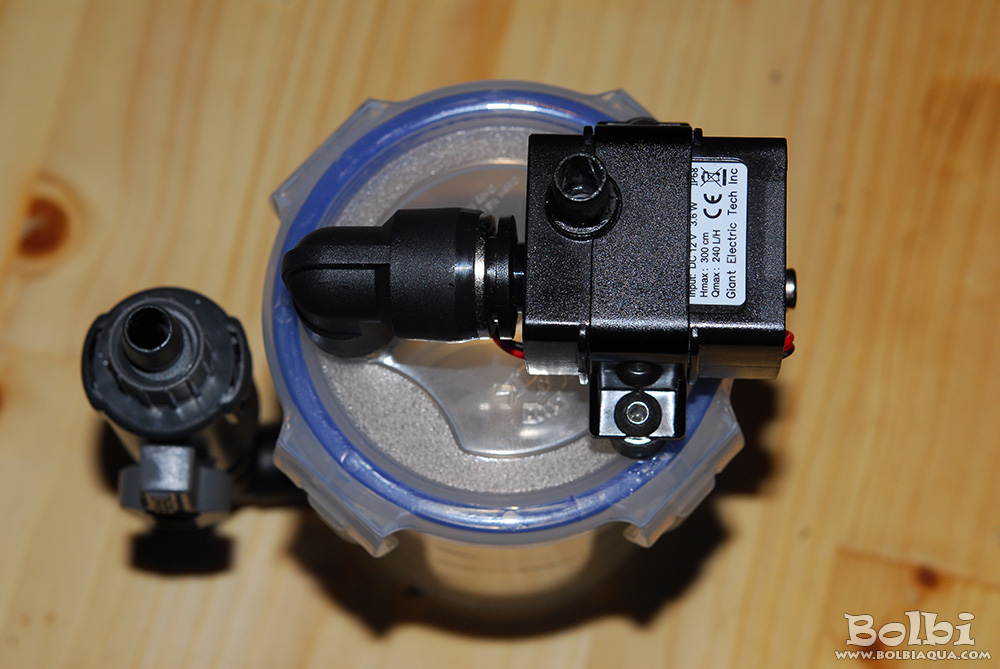 DIY Nano canister filter Bolbi Aquarium
