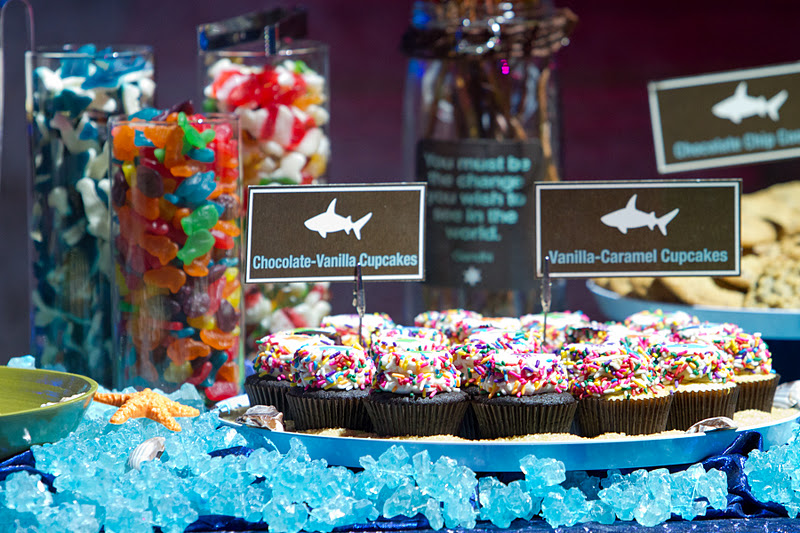 cocoa & fig Ocean Themed Dessert Table