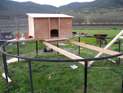chicken trampoline coop frame survival suggested coops term basic items long tractor monday july repurposed chickens homestead
