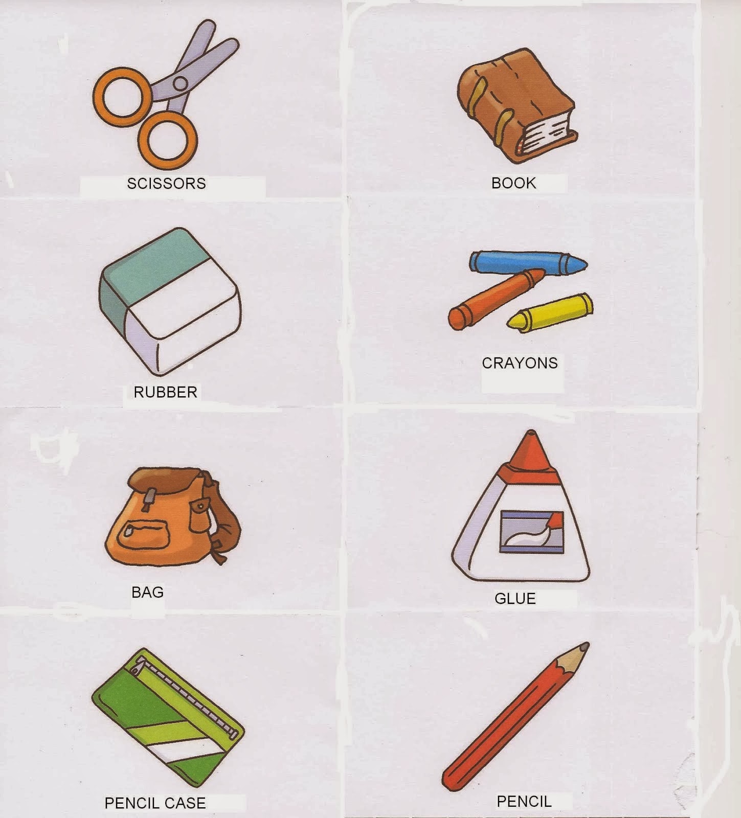 Learn with me! ¡Aprendemos el vocabulario