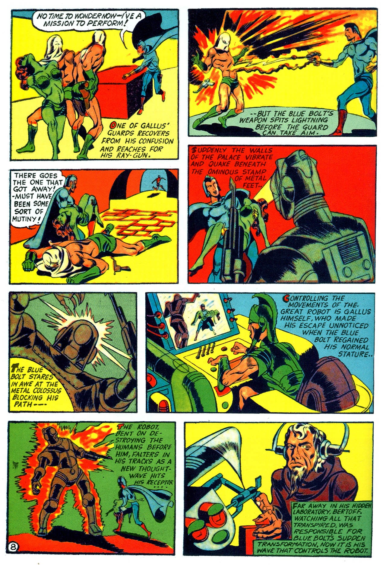 Read online Blue Bolt comic -  Issue # TPB - 28