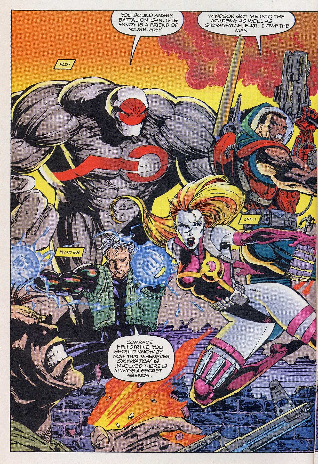 Read online Stormwatch (1993) comic -  Issue #1 - 5