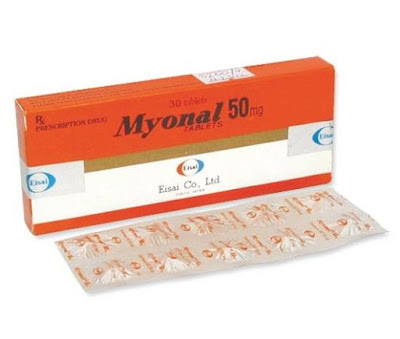 Thuốc giãn mềm cơ Myonal 50 mg