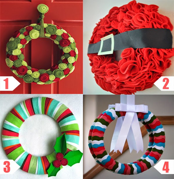 Felt Christmas Decor Tutorials  Frugal Family Fair