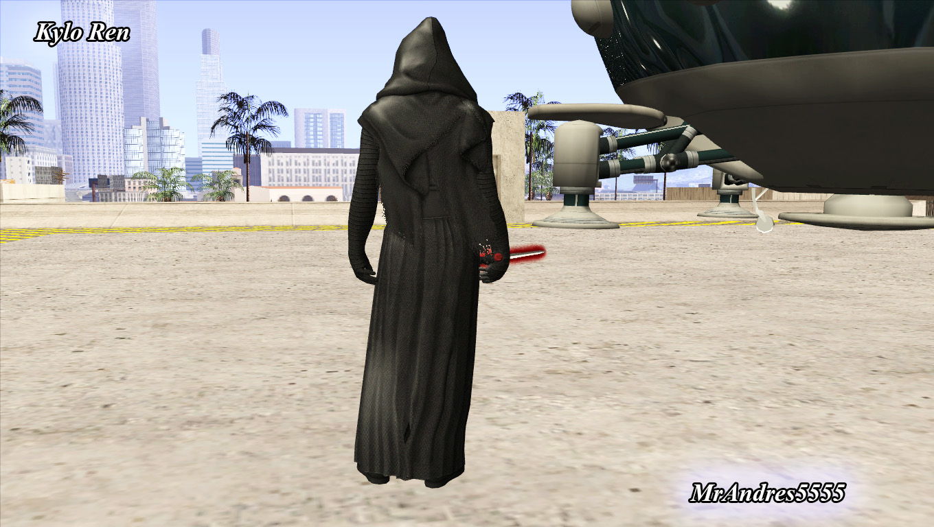 GTA-SA-Modificaciones Skin Kylo Ren From Star Wars - The 