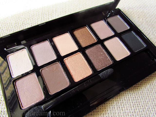 Maybelline The Nudes Eyeshadow Palette, Maybelline The Nudes Eyeshadow Palette review, Maybelline The Nudes Eyeshadow Palette swatches