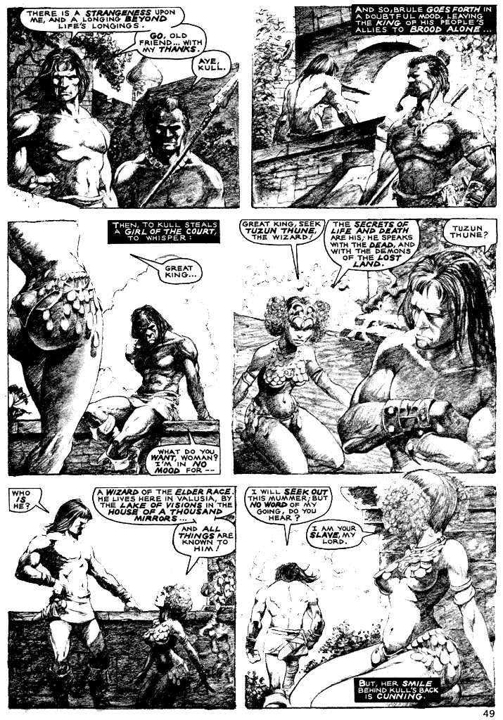 Read online The Savage Sword Of Conan comic -  Issue #34 - 49