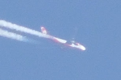 Aereo della Air Berlin, fotografato 20 minuti dopo l'avvistamento UFO