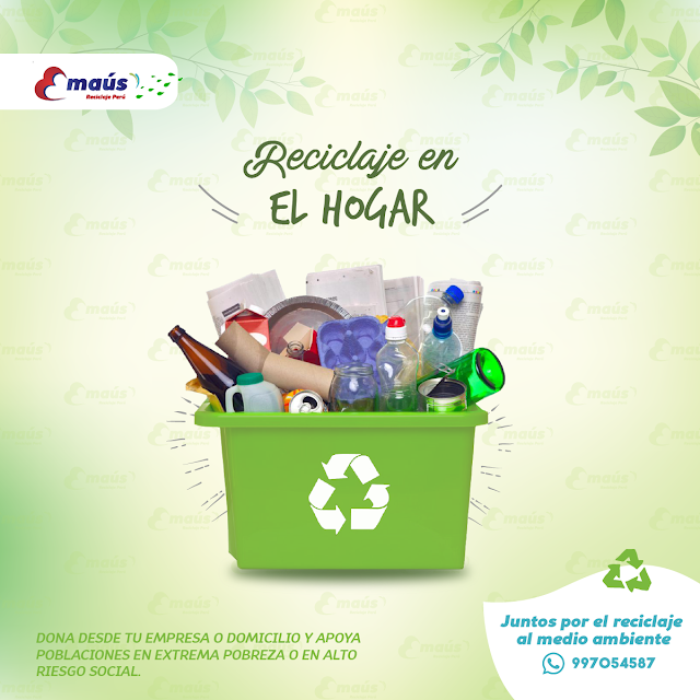 Reciclaje en el Hogar - Emaus Reciclaje Perú