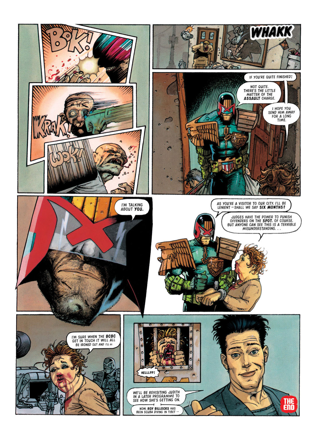 Read online Judge Dredd: The Complete Case Files comic -  Issue # TPB 25 - 164