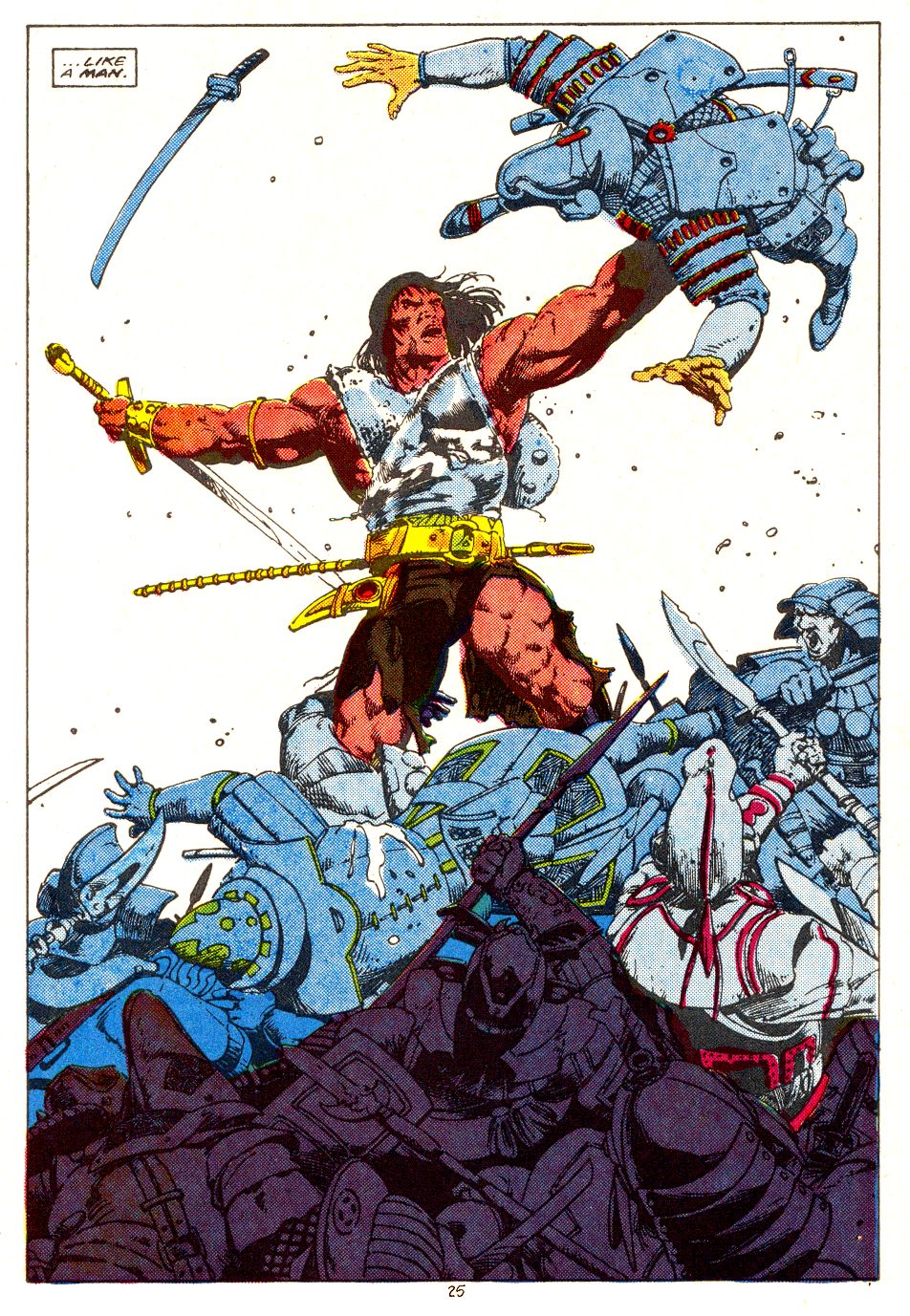 Read online Conan the Barbarian (1970) comic -  Issue #207 - 20
