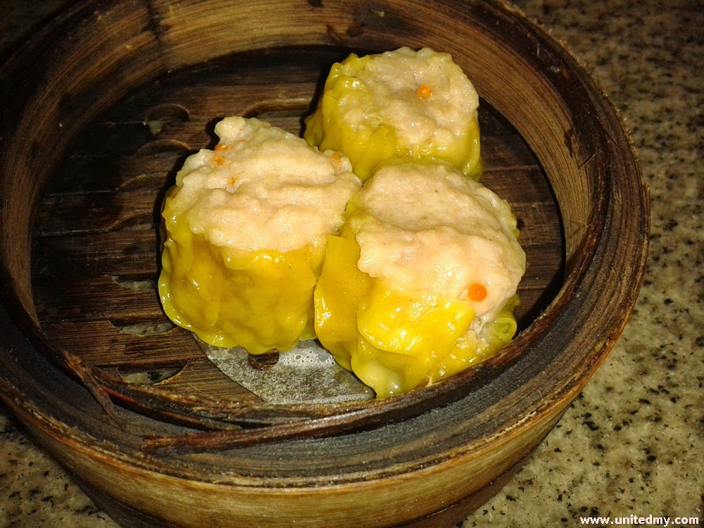 Yellow coated Dim Sum