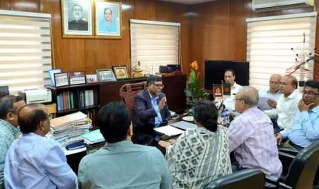 Meeting with Health Minister A's League's Dengue Prevention Cell