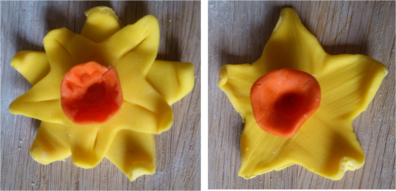 How to make a sugarpaste daffodil Utterly Scrummy Food For Families