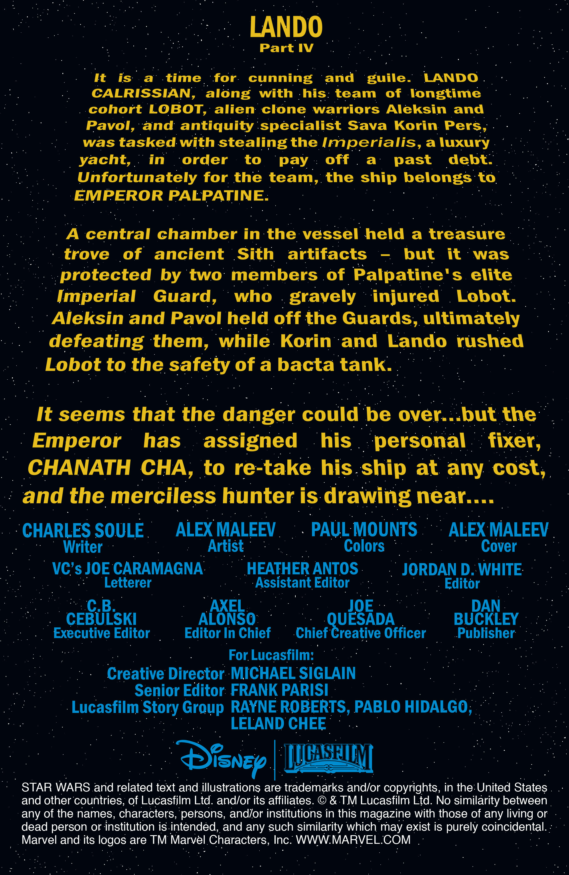 Read online Lando comic -  Issue #4 - 2