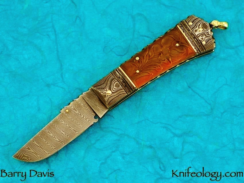 Knifeology Custom Knives a Barry Davis Art Knife