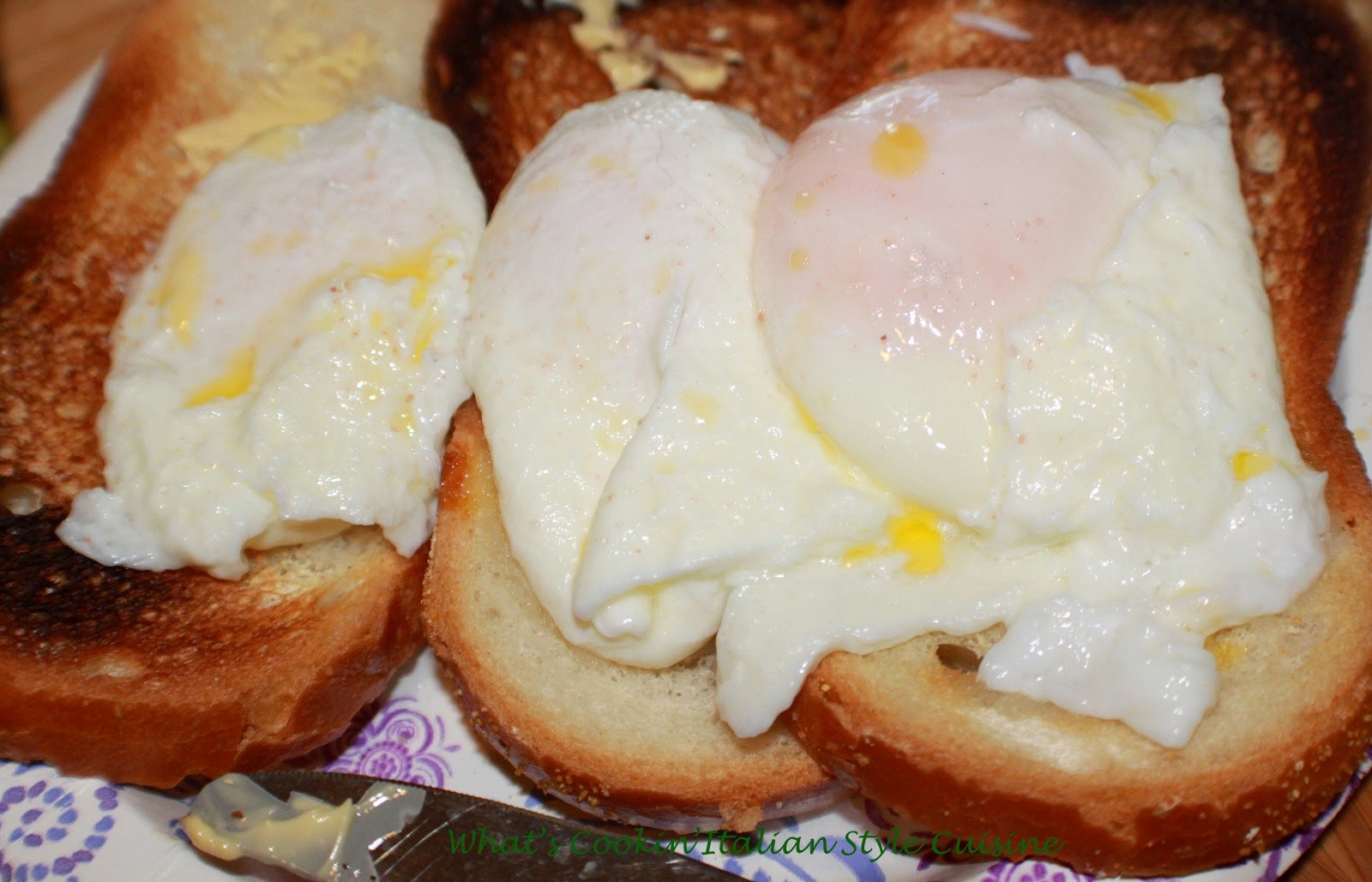 Italian Style Poached Egg Recipe What's Cookin' Italian Style Cuisine