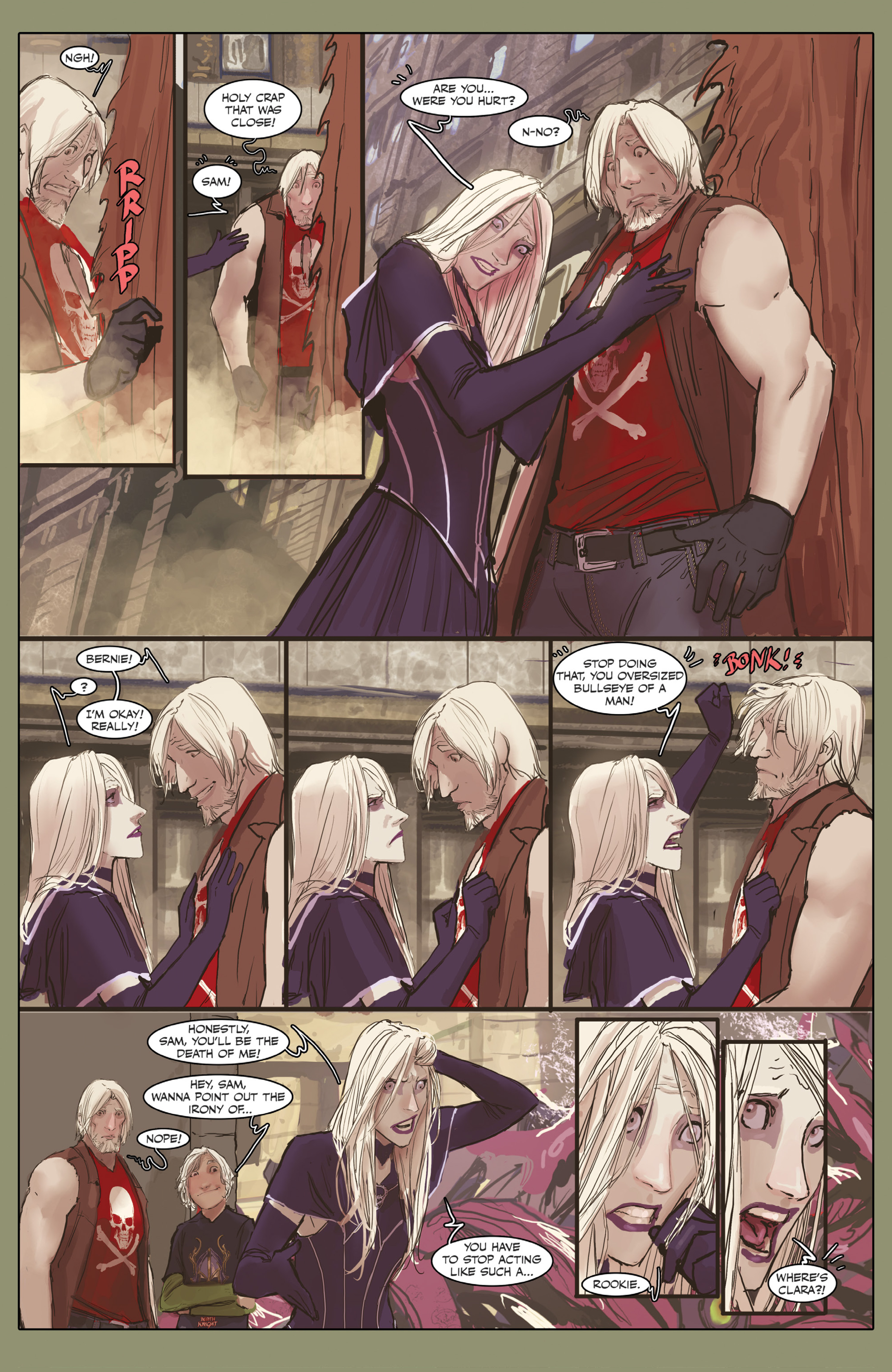 Read online Death Vigil comic -  Issue #6 - 9