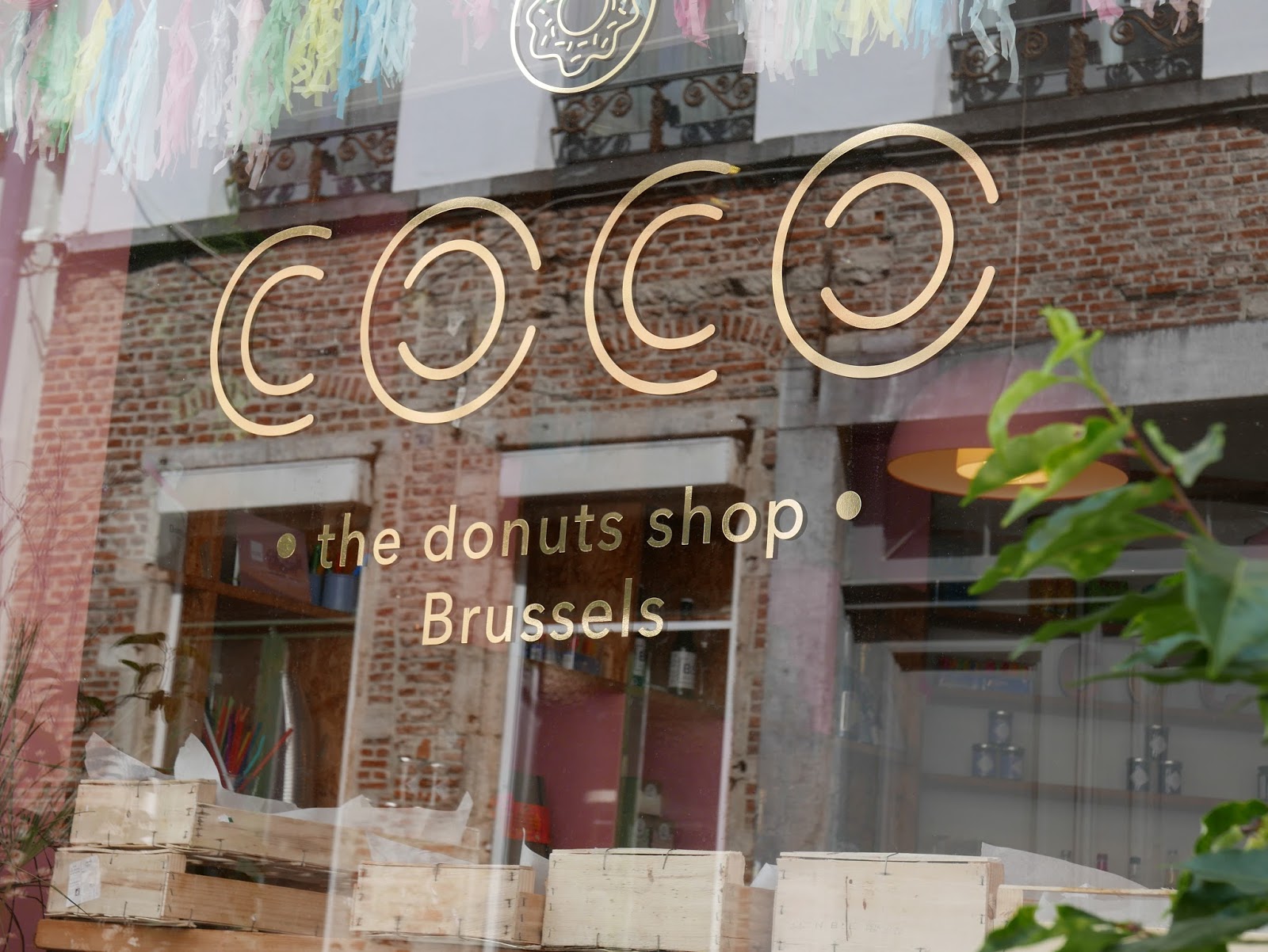Vanessa Serendipity Coco the donuts shop in Brussels