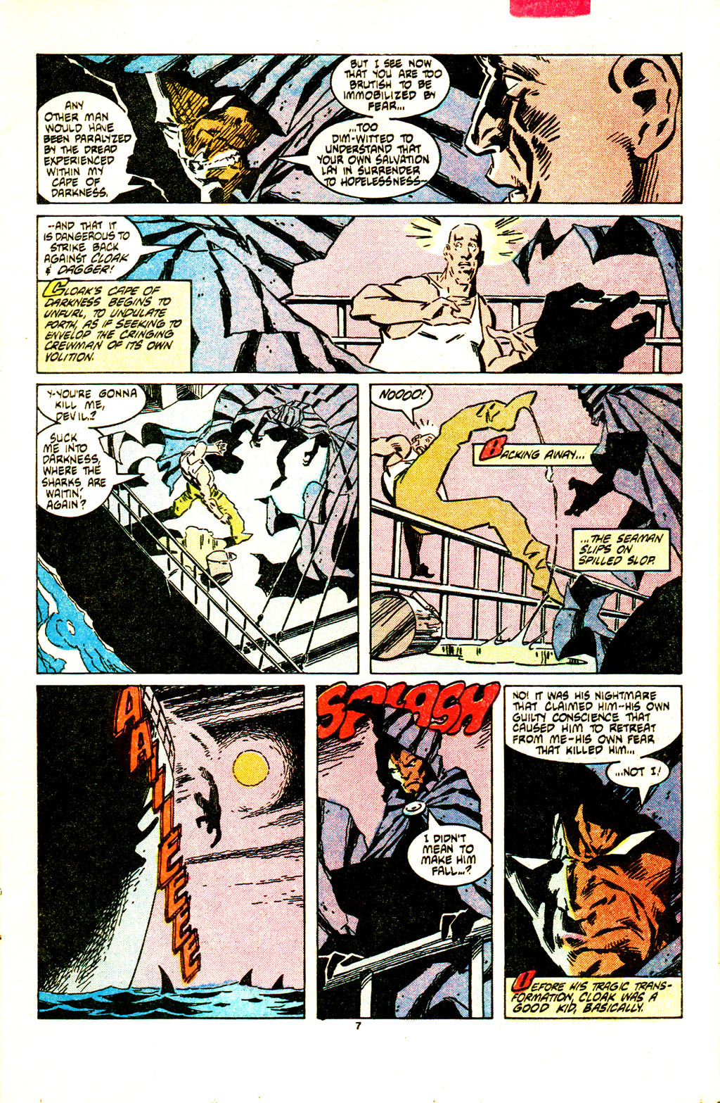 Read online Cloak and Dagger (1985) comic -  Issue #7 - 8