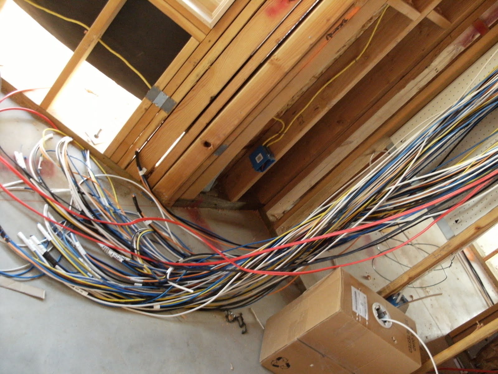 Rough In Of Electrical Wiring