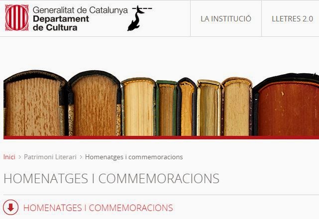 HOMENATGES I COMMEMORACIONS