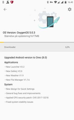 OxygenOS 5.0.3 for OnePlus 5T