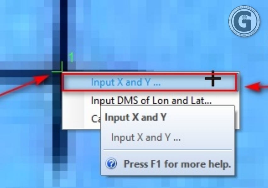 الشرح 03 الإسناد الجغرافي على برنامج Arcgis