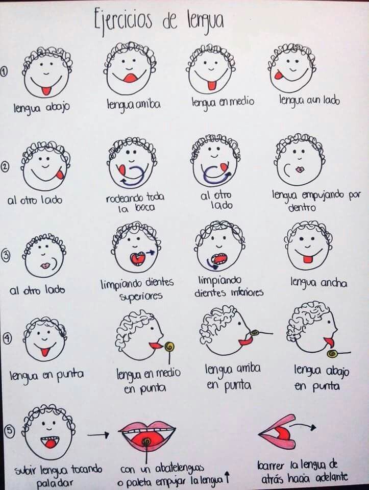 Ejercicios orofaciales / Estimulando la lengua Fisioterapia Ejercicios orofaciales / Estimulando la lengua Fisioterapia