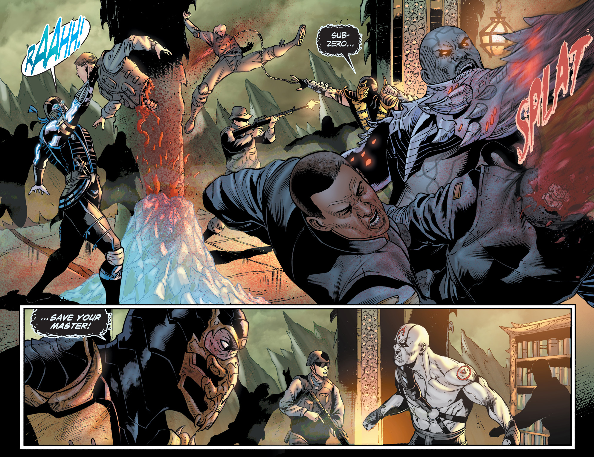 Read online Mortal Kombat X [I] comic -  Issue #16 - 14