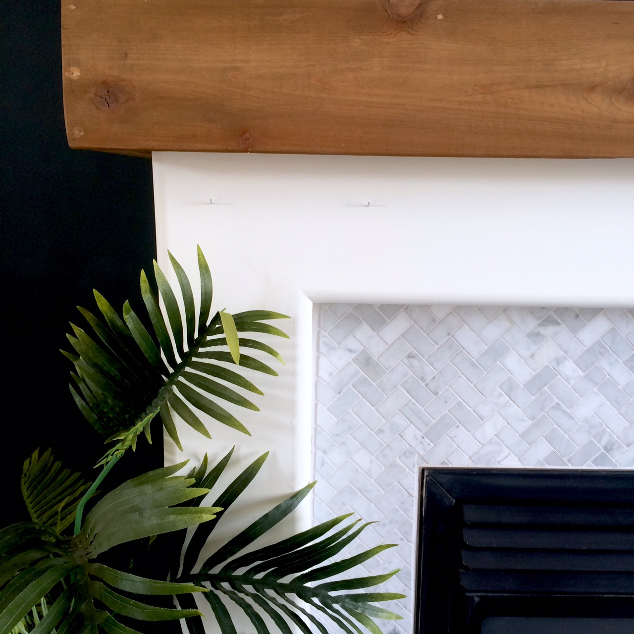 Fireplace Makeover Before and After Harlow & Thistle
