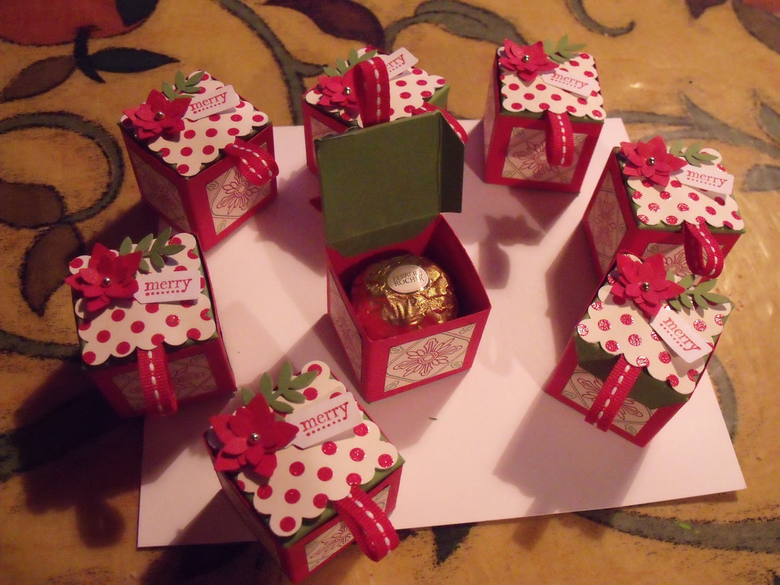 Stamping Every Day More Ferrero Rocher Boxes.