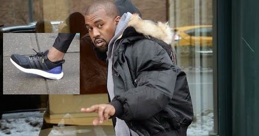 THE SNEAKER ADDICT: Kanye West Wearing Adidas Ultra Boost Sneakers ...