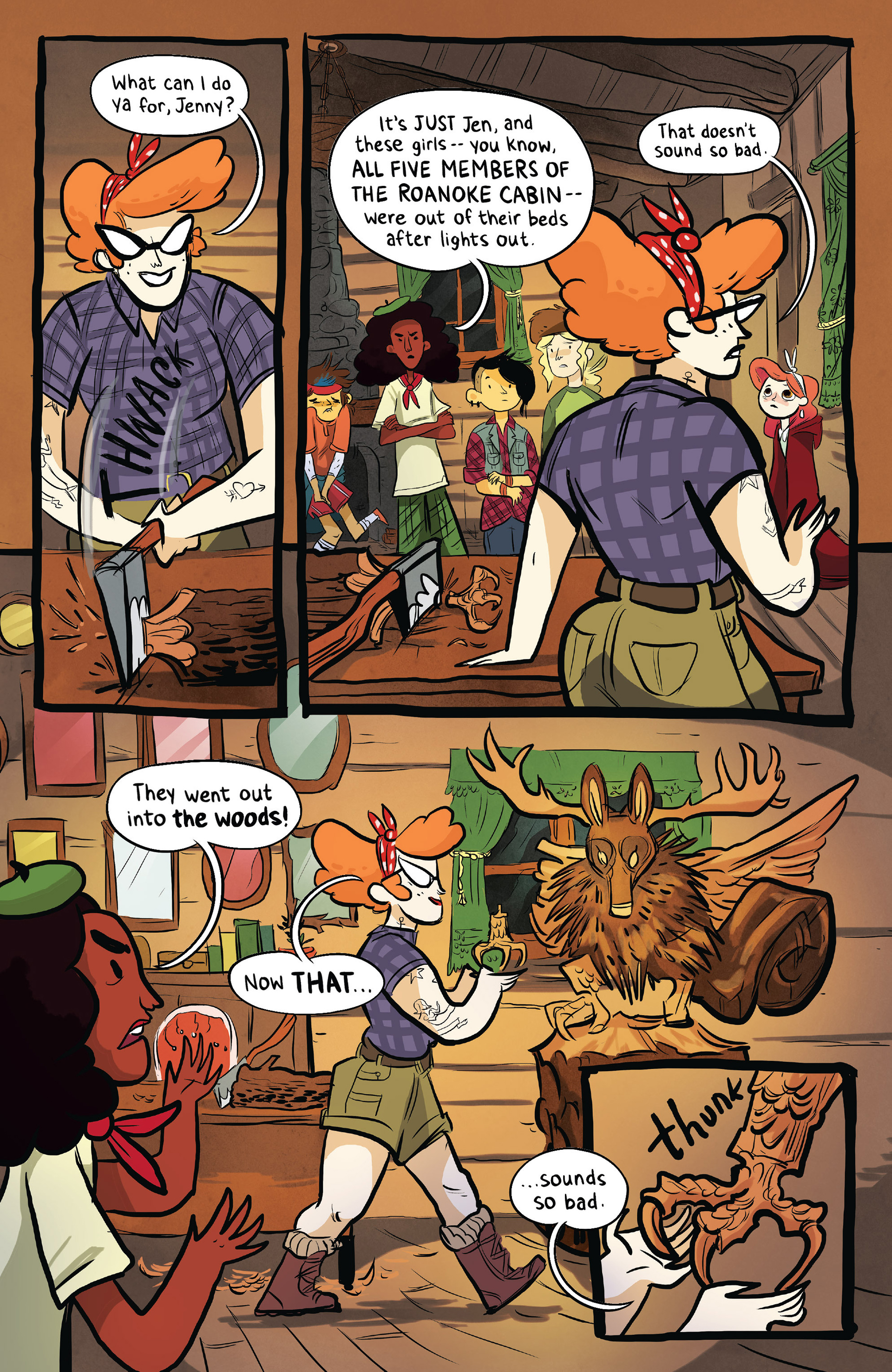 Read online Lumberjanes comic -  Issue #1 - 19