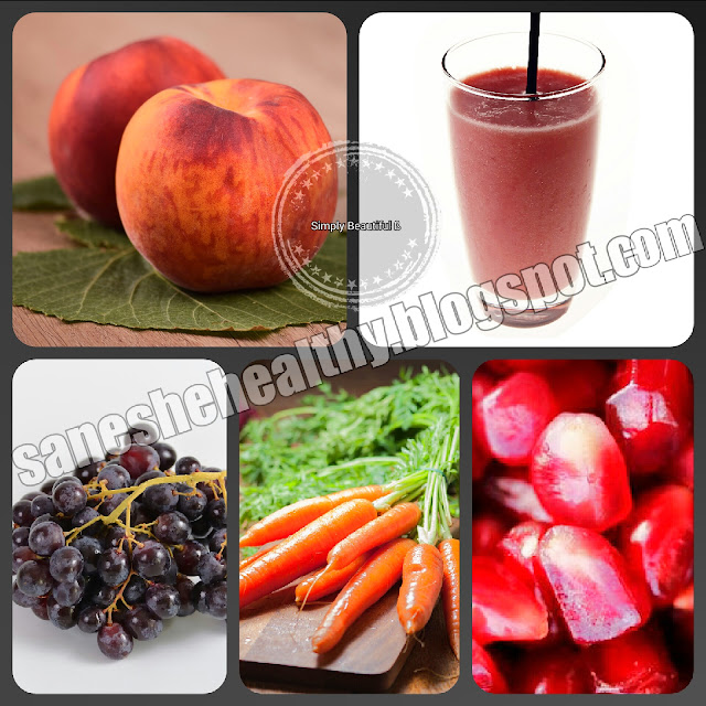 Juice with the goodness of pomegranate & apple.