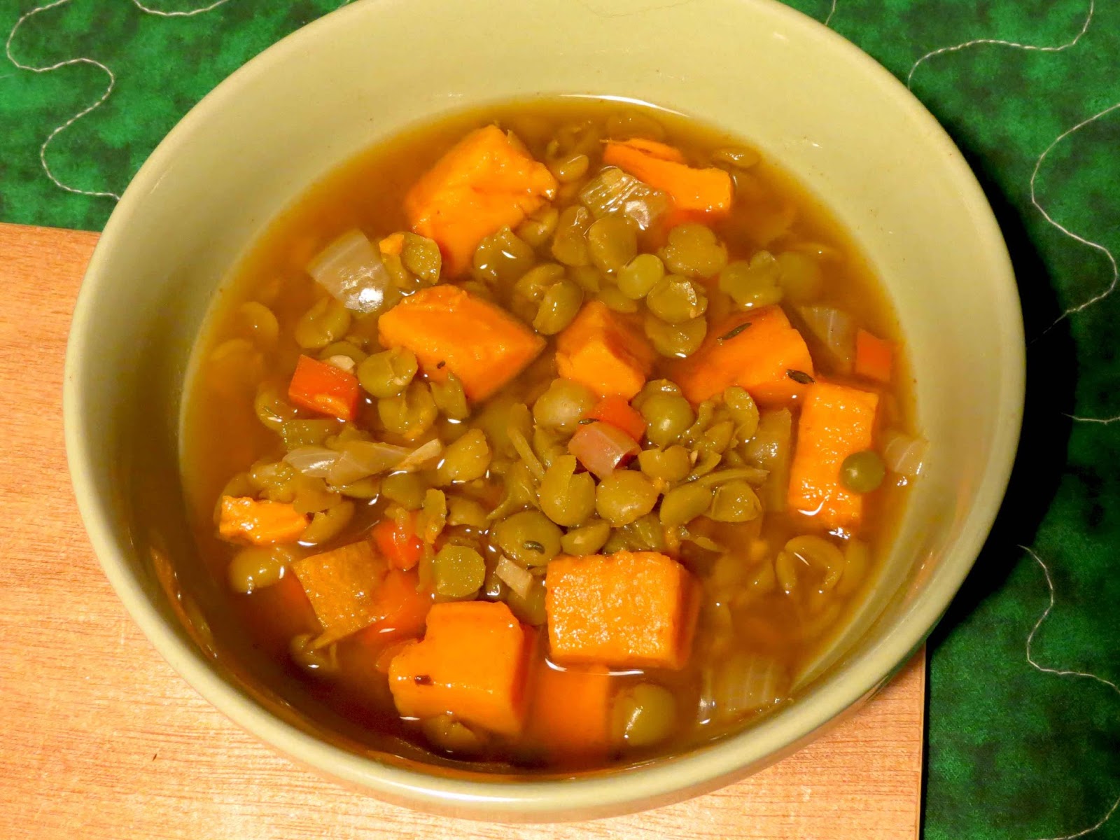 Positively PlantBased Split Pea Soup two ways
