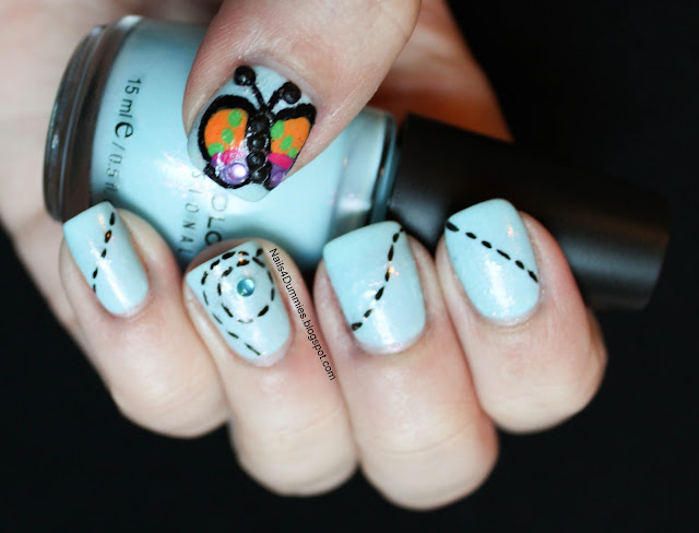 Sinful Colors butterfly mani